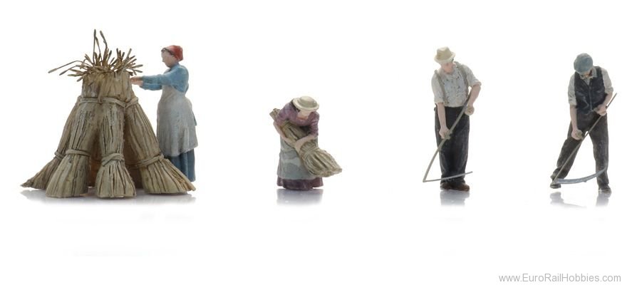 Artitec 5870075 Wheat harvest with scythe (4x)