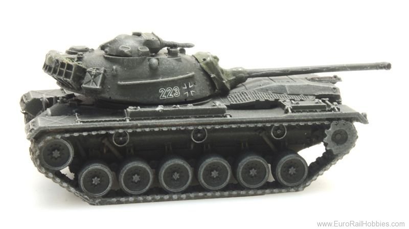 Artitec 6160048 Bundeswehr M48 A2 gelboliv Eisenbahntransport