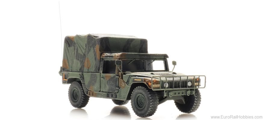 Artitec 6870554 US Humvee Camo Cargo TK-HQ Unit