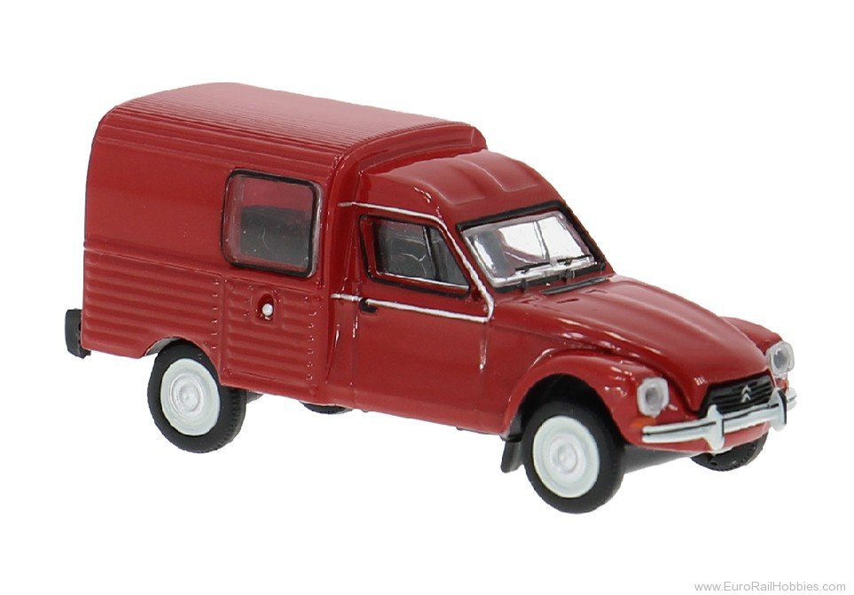 Brekina 14287 Brekina, Citroen Acadiane, Red, 1976,  