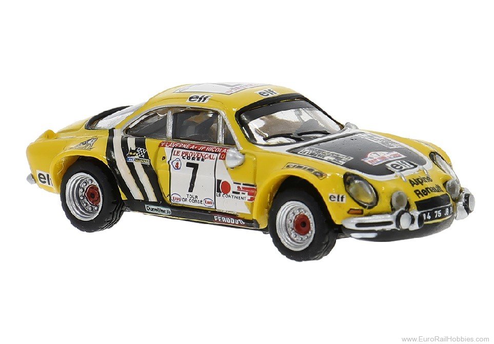 Brekina 14542 Brekina Renault Alpine A110 Tour de Corse 197