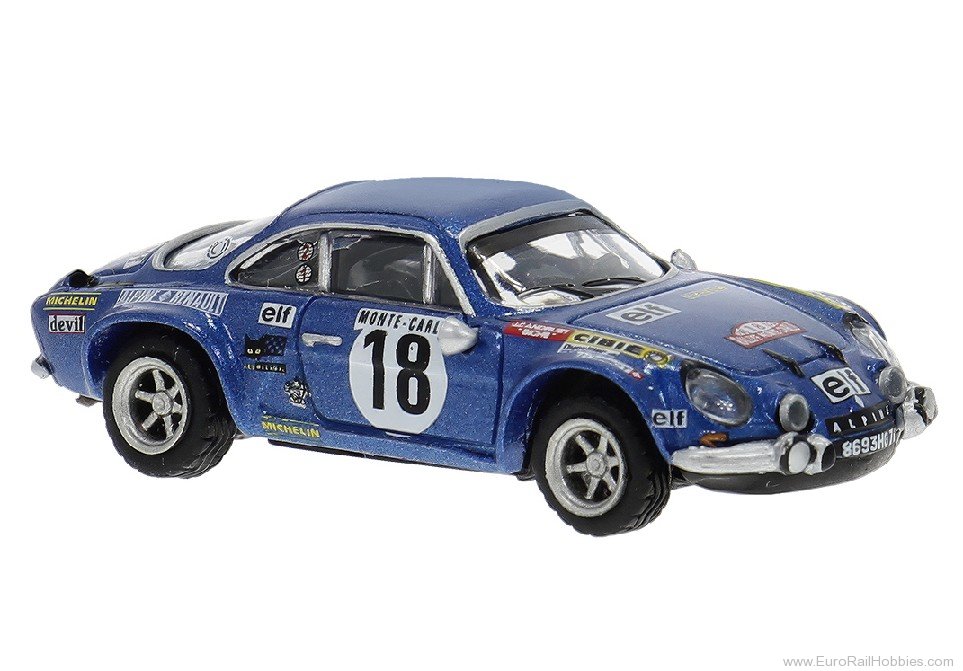 Brekina 14543 Brekina Renault Alpine A110 Rally Monte Carlo