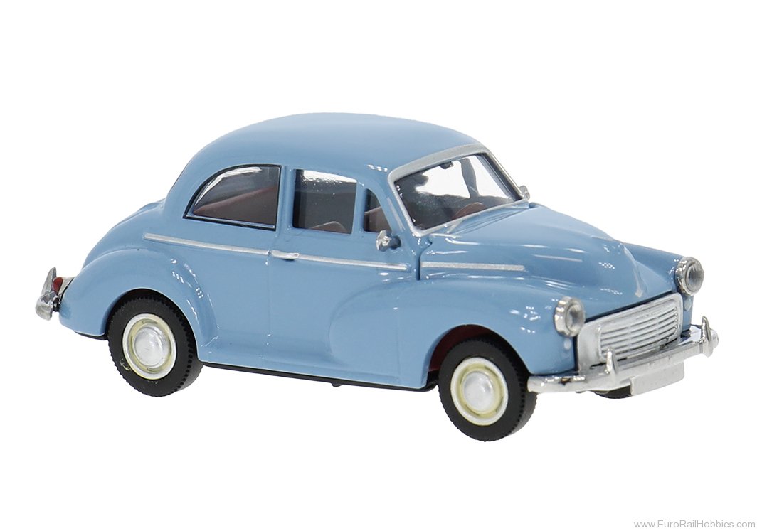 Brekina 15214 Brekina, Morris Minor 1000, Light Blue, 1956,