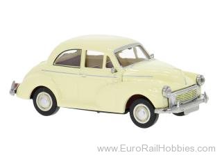 Brekina 15216 Brekina, Morris Minor 1000, Light Yellow, 195