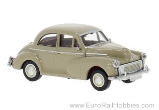 Brekina 15217 Brekina, Morris Minor 1000, Dark Beige, 1956,