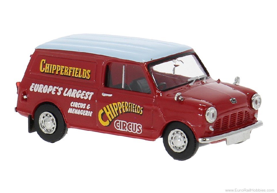 Brekina 15369 Brekina  Austin Mini Countryman des Circus Ch