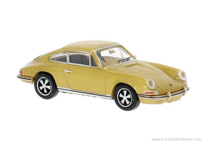 Brekina 16233 Brekina, Porsche 911, gold, 1964, 