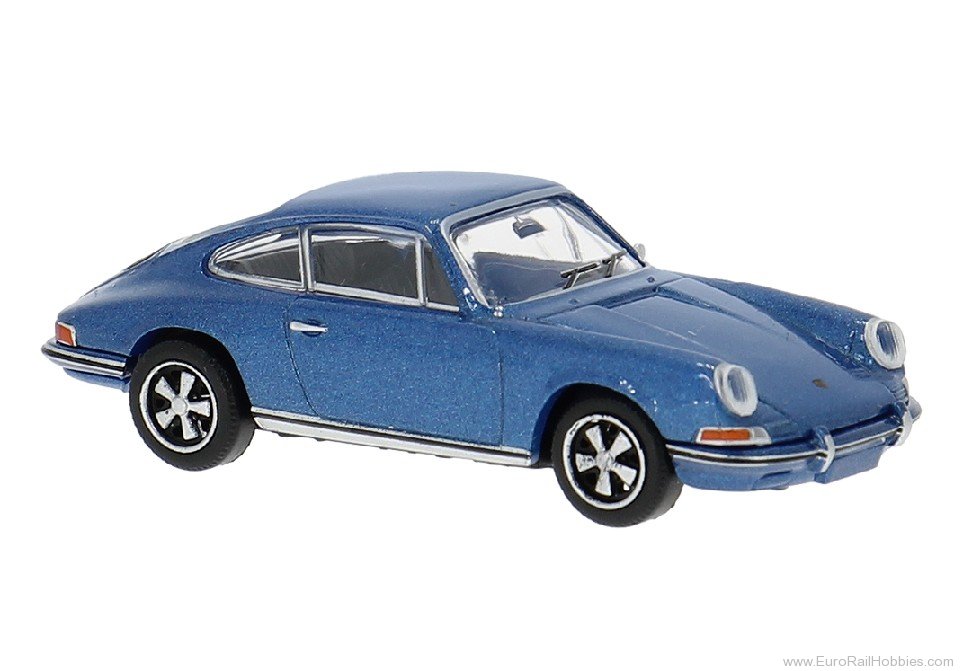 Brekina 16234 Brekina, Porsche 911, Blue, 1964,  