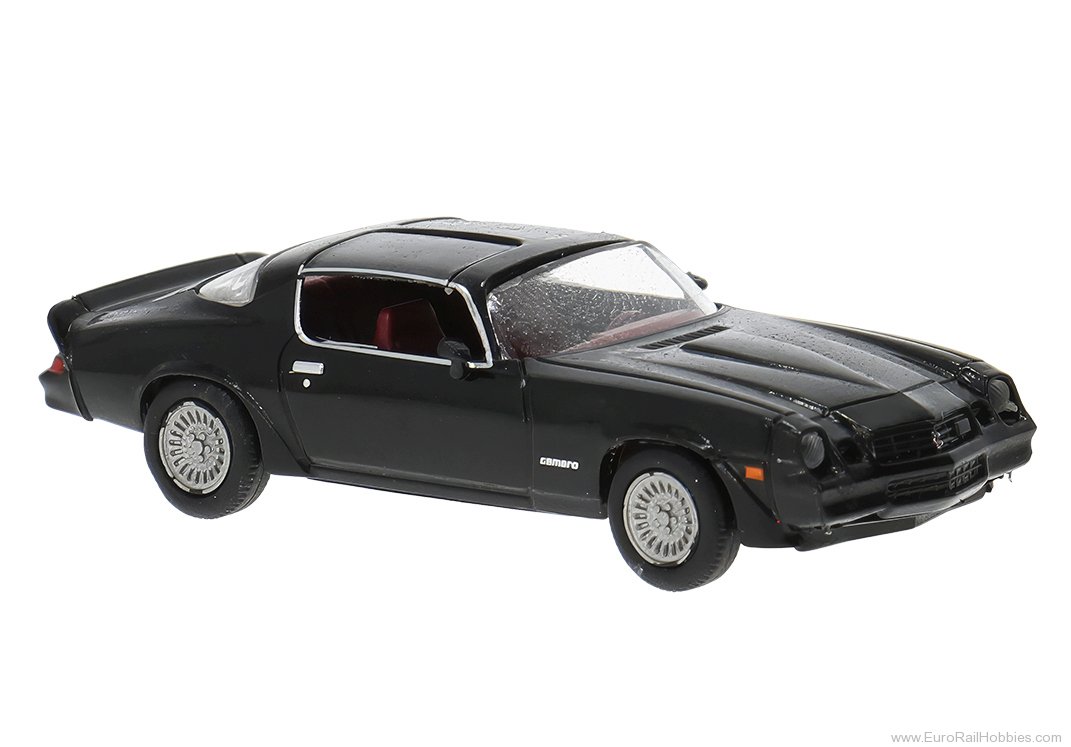 Brekina 18050 Brekina, Chevrolet Camaro, Black, 1980,  