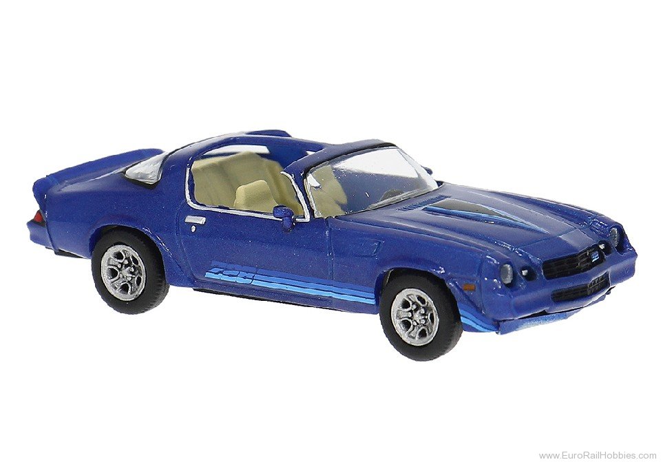 Brekina 18054 Brekina Chevrolet Camaro Z28 Blue 1980