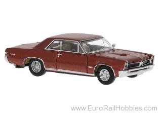 Brekina 18101 Brekina, Pontiac GTO Coupe, Red, 1965,  
