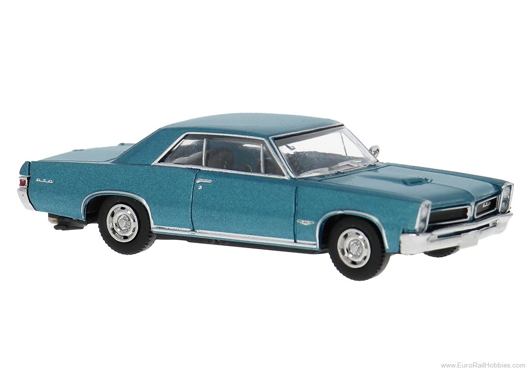 Brekina 18103 Brekina 18103 Pontiac GTO in turquoise metall