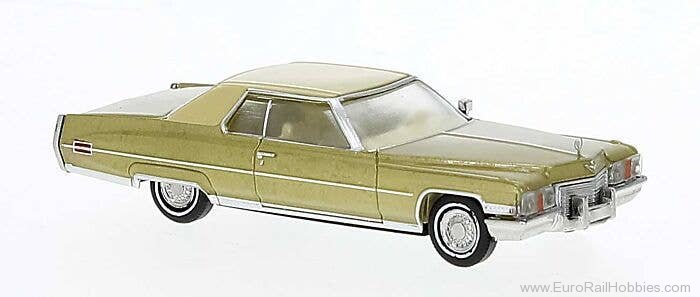Brekina 18126 Brekina Cadillac Coupe deVille Gold/Ivory