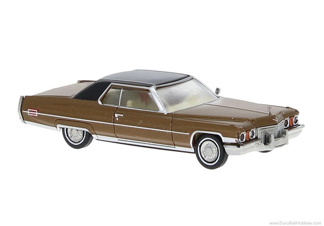 Brekina 18130 Brekina Cadillac Coupe deVille Brown Metallic
