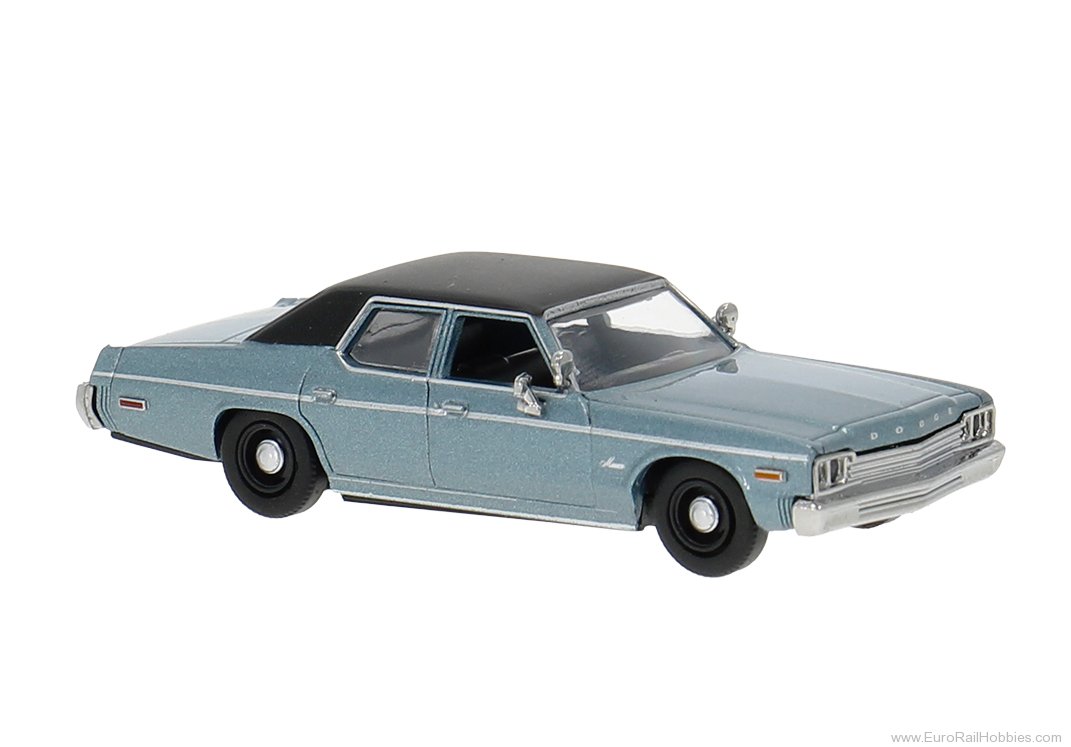 Brekina 18151 Brekina, Dodge Monaco, Green/Black, 1974, 