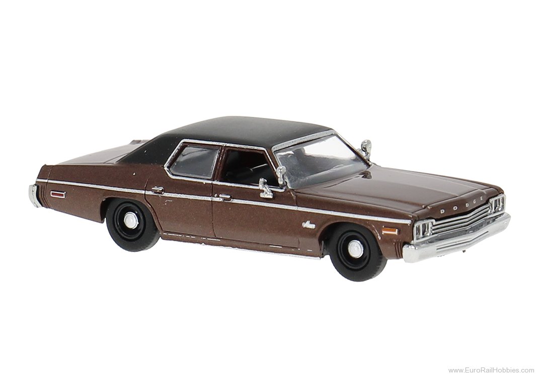 Brekina 18152 Brekina, Dodge Monaco, kupfer/Black, 1974, 