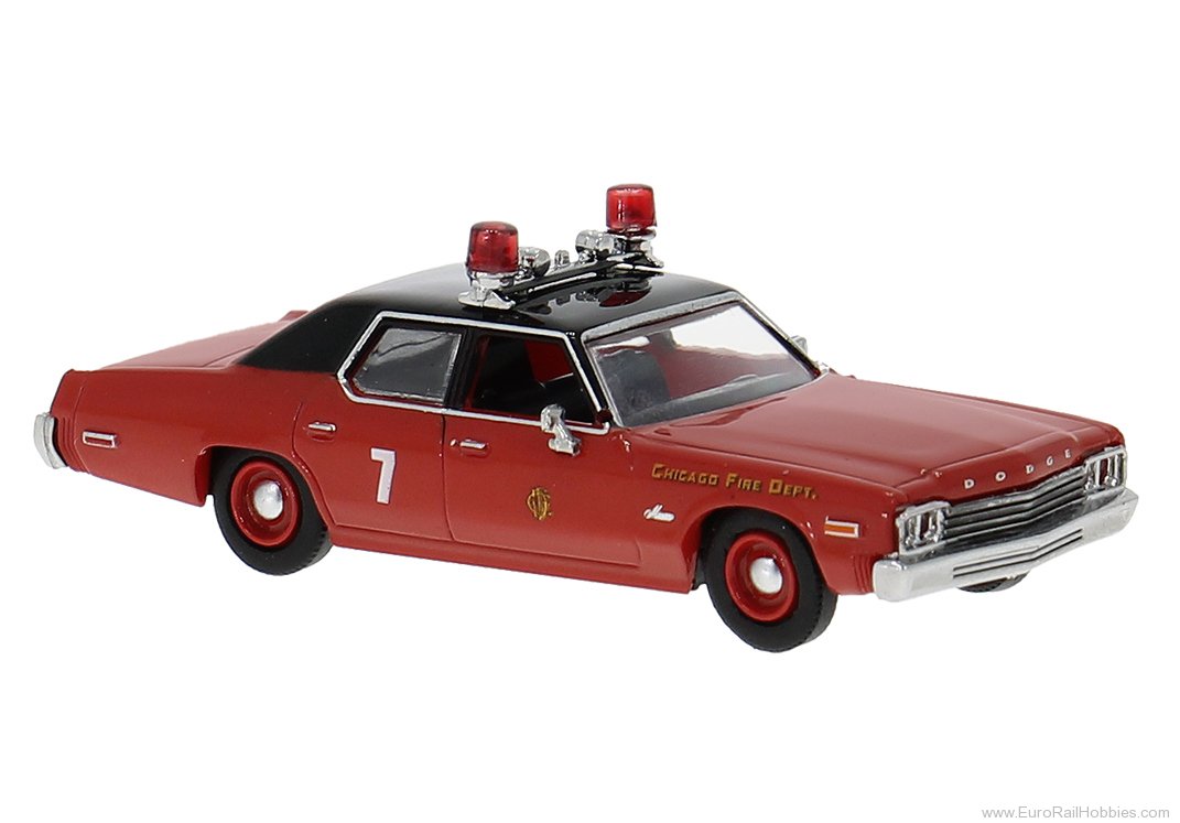 Brekina 18157 Brekina, Dodge Monaco, The Chicago Fire Dept.