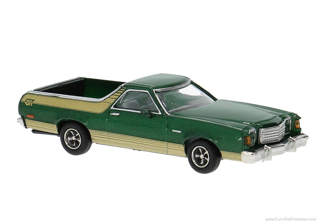 Brekina 18226 Brekina, Ford Ranchero GT, Green, 1977,  