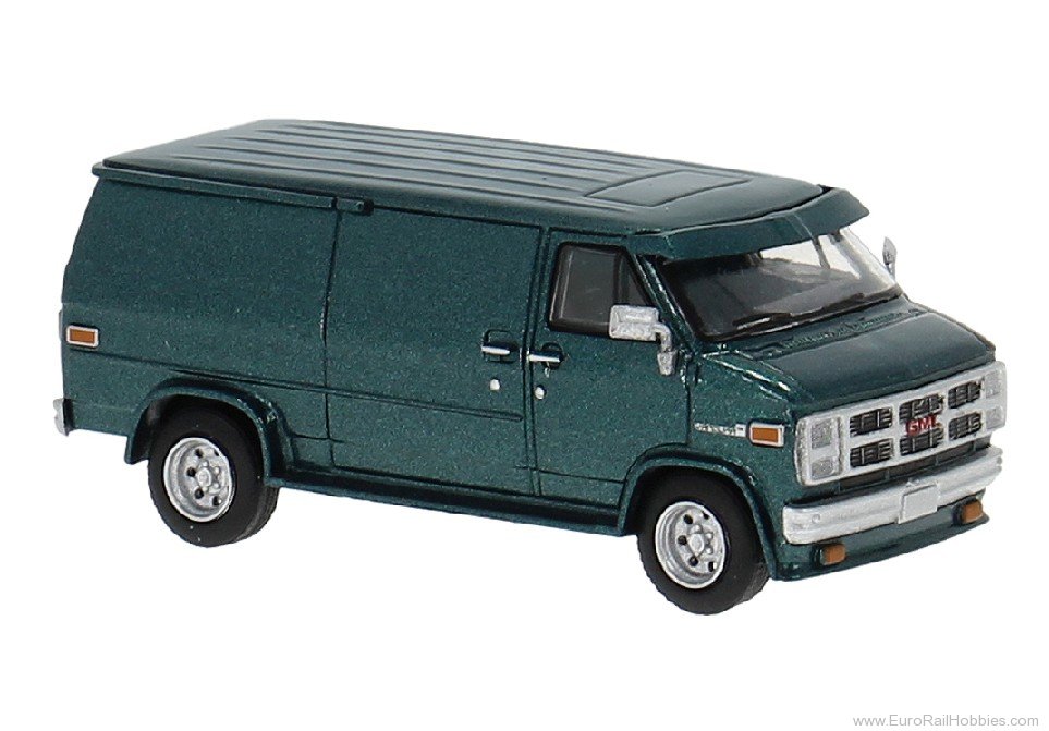 Brekina 18251 Brekina, GMC Vandura, Dark Turquoise, 1983,  