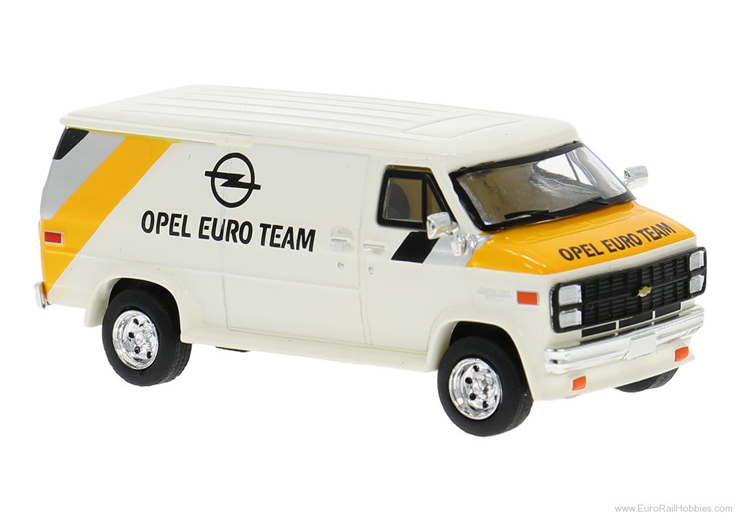 Brekina 18256 Brekina, Chevrolet C 20, 1983, Opel Euro Team