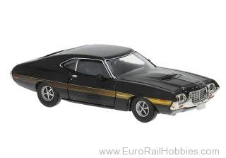 Brekina 18327 Ford Gran Torino Sport 1972 Black