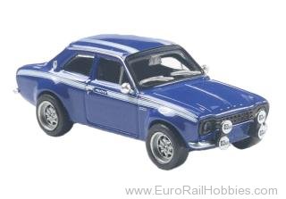 Brekina 19073 Brekina, Ford Escort RS 1800 MKI, Blue, 1969,