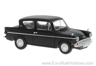 Brekina 19331 Brekina, Ford Anglia, Black, 1959,  