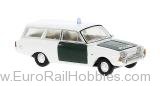 Brekina 19480 Brekina, Ford Taunus P3 Turnier, 1964, Polize