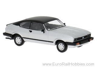 Brekina 19557 Ford Capri Silver Metallic