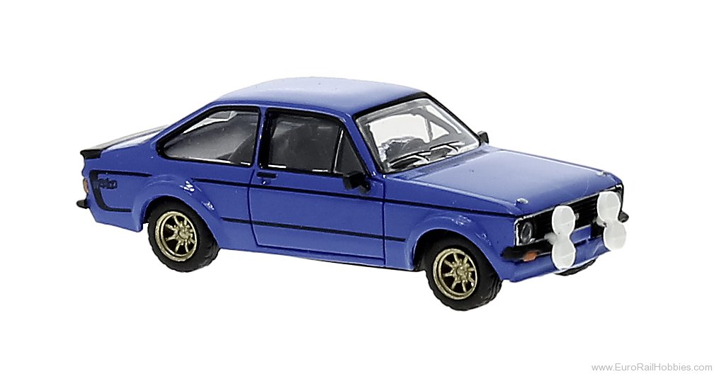Brekina 19576 Brekina Ford Escort RS 1800 Blue