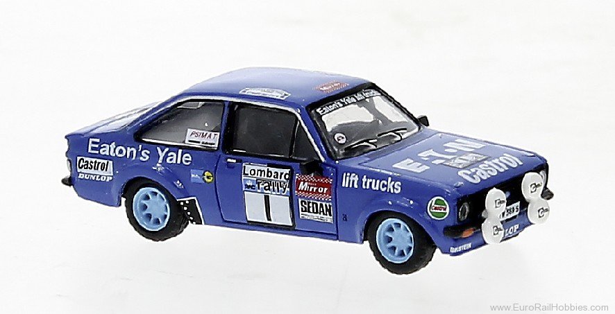Brekina 19586 Brekina, Ford Escort RS 1800, Rallye RAC Lomb