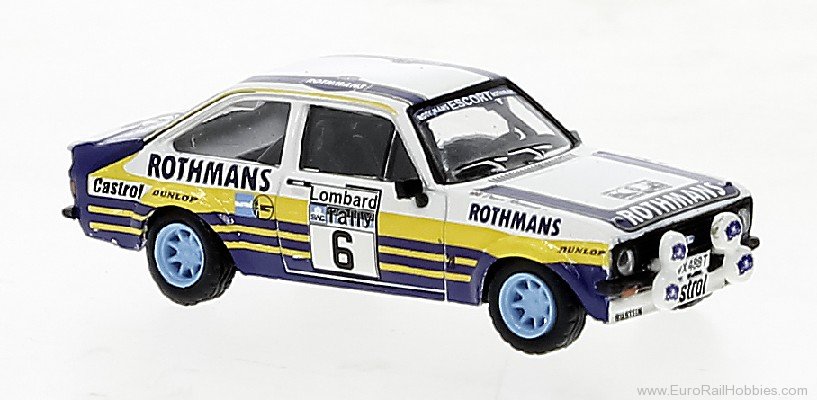 Brekina 19587 Brekina, Ford Escort RS 1800, Rallye RAC Lomb