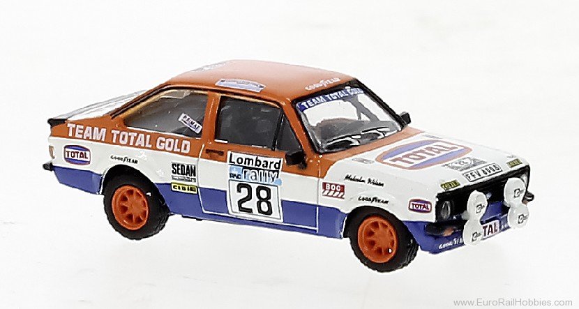 Brekina 19588 Brekina, Ford Escort RS 1800, Rallye RAC Lomb