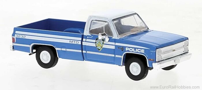 Brekina 19654 Chevrolet C 10 NYPD  