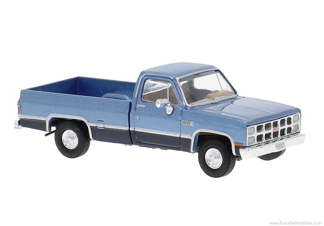 Brekina 19661 Brekina, GMC Sierra Grande, Light-Blue/Dark B