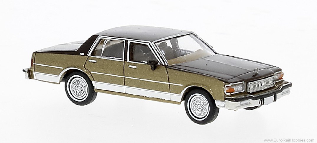 Brekina 19706 Brekina, Chevrolet Caprice, Light-Brown/Dark 