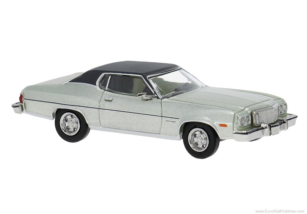 Brekina 19737 Brekina, Ford Gran Torino, Light Green/Dark G
