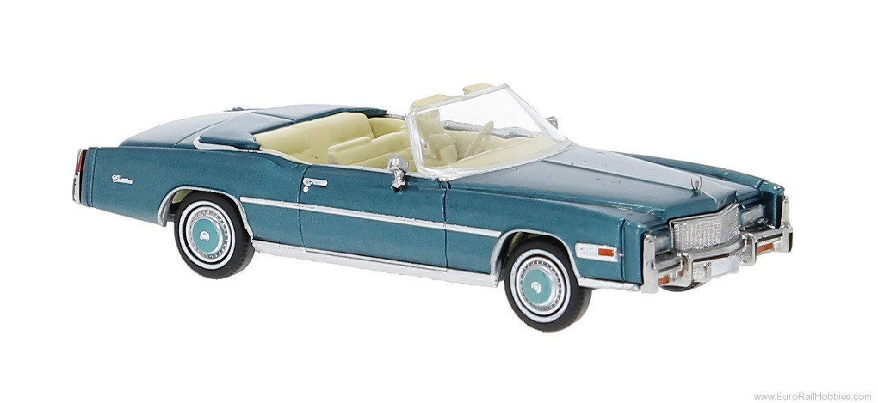 Brekina 19755 Brekina, Cadillac Eldorado Convertible, Turqu