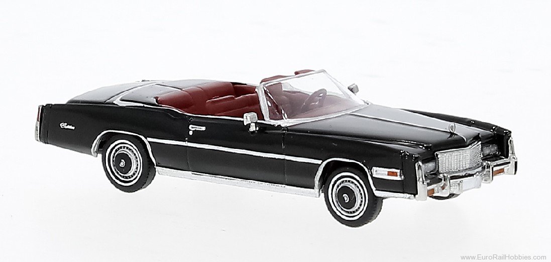Brekina 19756 Brekina, Cadillac Eldorado Convertible, Black