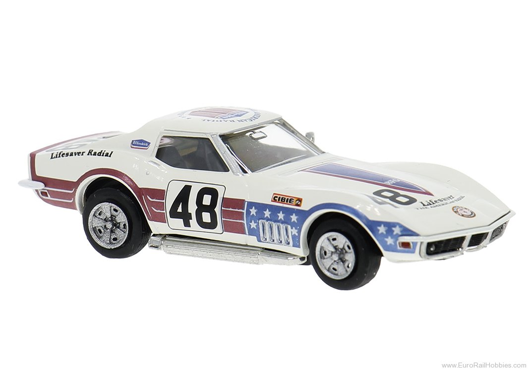 Brekina 19985 Brekina, Chevrolet Corvette C3, 1971, Greenwo