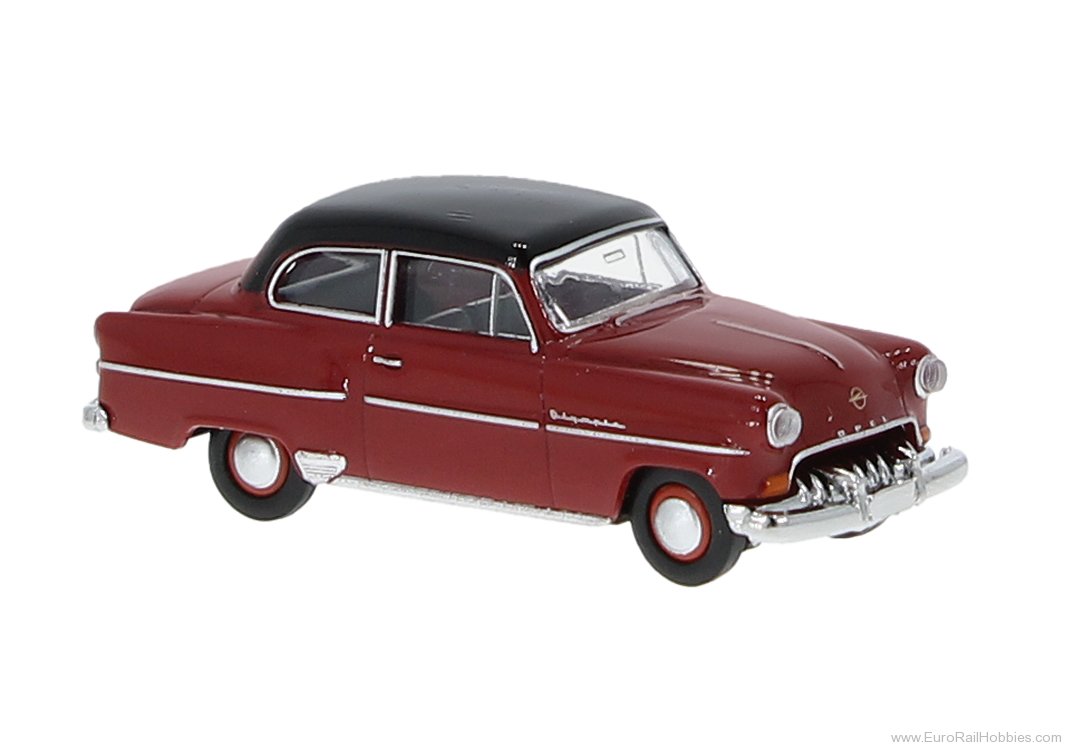 Brekina 20242 Brekina, Opel Olympia, Red, 1954, 