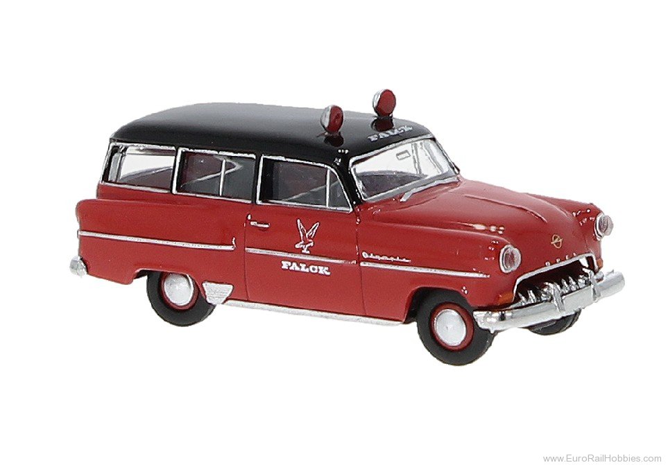 Brekina 20244 Brekina, Opel Olympia Caravan, 1954, Falck, 