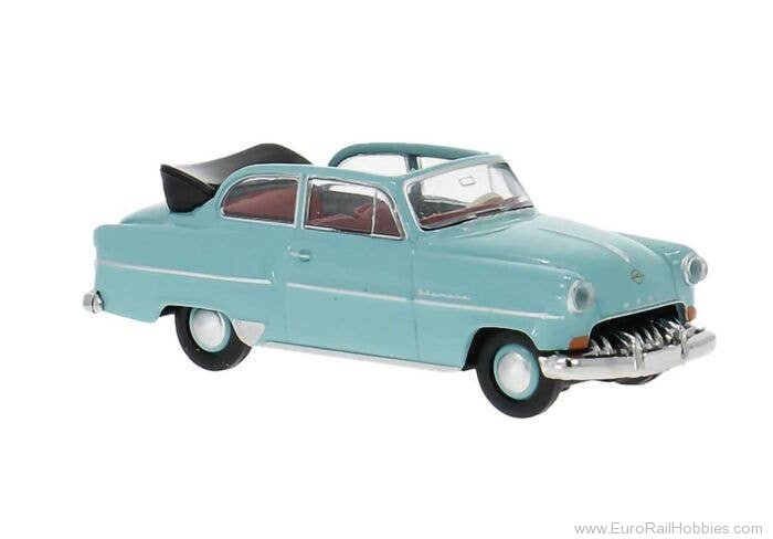 Brekina 20249 Brekina, Opel Olympia Cabrio, Light Turquoise