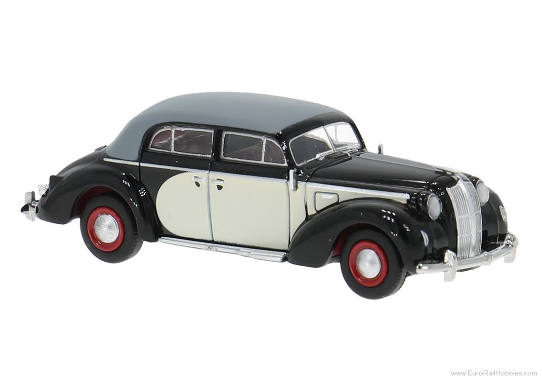 Brekina 20459 Brekina, Opel Admiral, Black/Gray, 1938,  