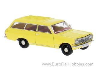 Brekina 20475 Opel Rekord B CarAVan Light Yellow