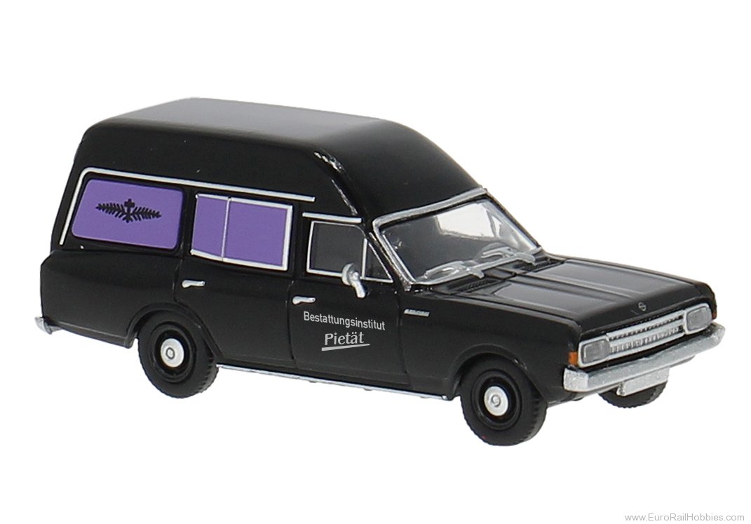 Brekina 20676 Brekina, Opel Rekord C Bestattungswagen, 1968