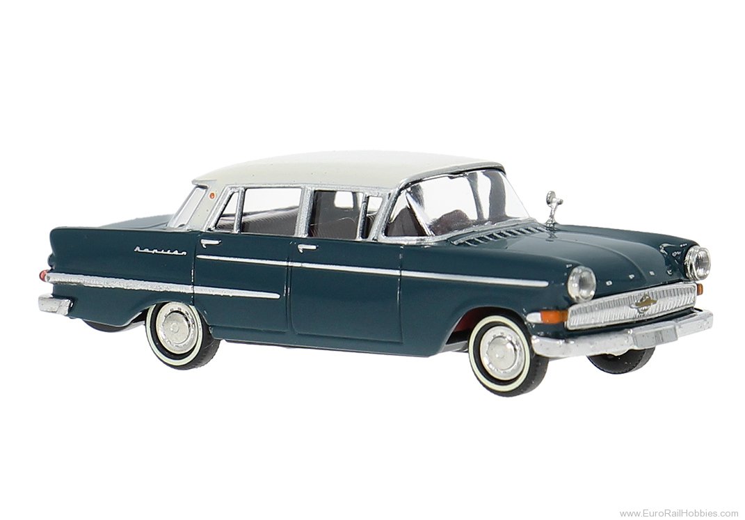 Brekina 20819 Brekina, Opel KapitÃƒÂ¤n, Blue, 1959,  