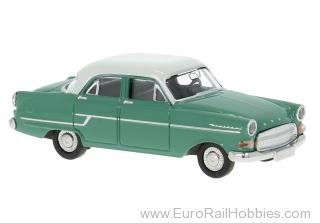 Brekina 20886 Brekina, Opel KapitÃƒÂ¤n, Green, 1956,  
