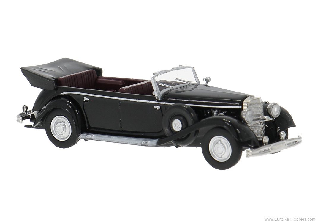 Brekina 21058 Brekina 21058 Mercedes-Benz 770K open Black