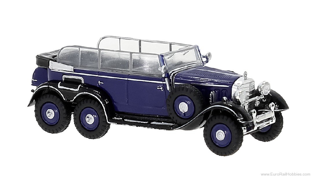 Brekina 21077 Brekina, Mercedes G4, Dark Blue, 1938, 